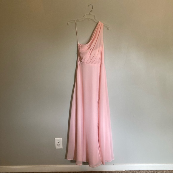 Birdy Grey Kira Dress - Blush Pink (with slit) - Picture 3 of 14